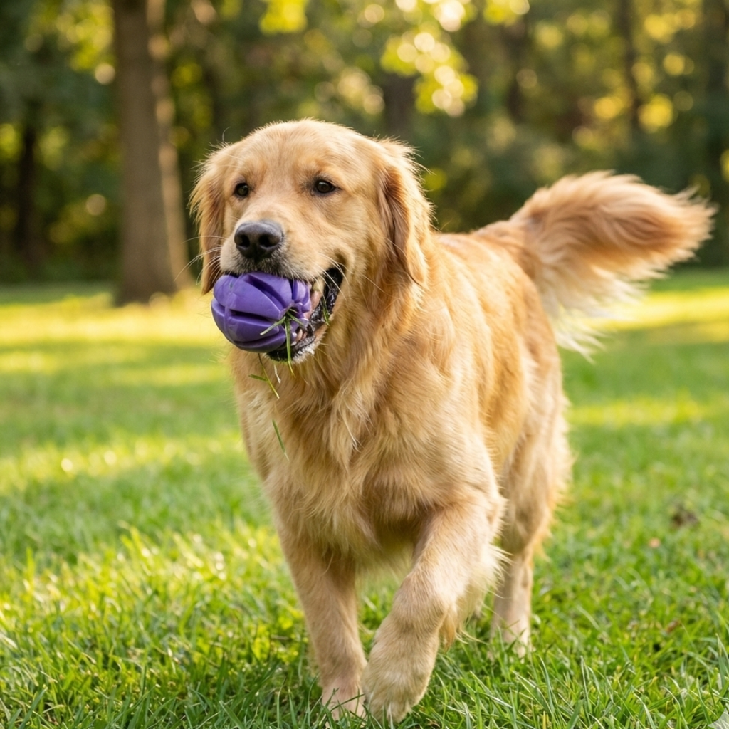 Interactive Chew Ball Dog Toy