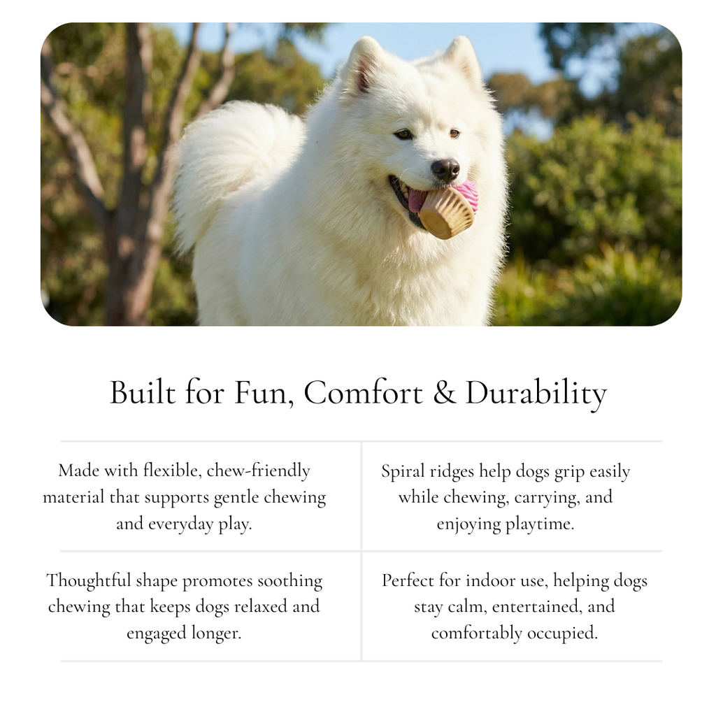 Cupcake Chew Dog Toy