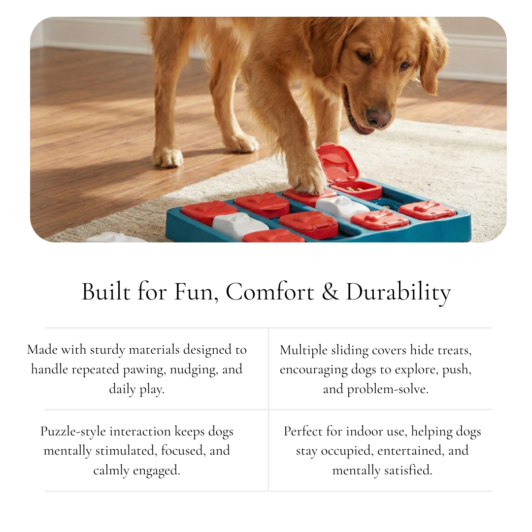 Interactive Puzzle Treat Dog Toy