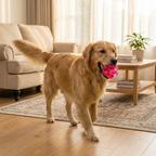 Textured Rubber Dog Ball