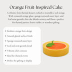 Orange Fruit Inspired Cake