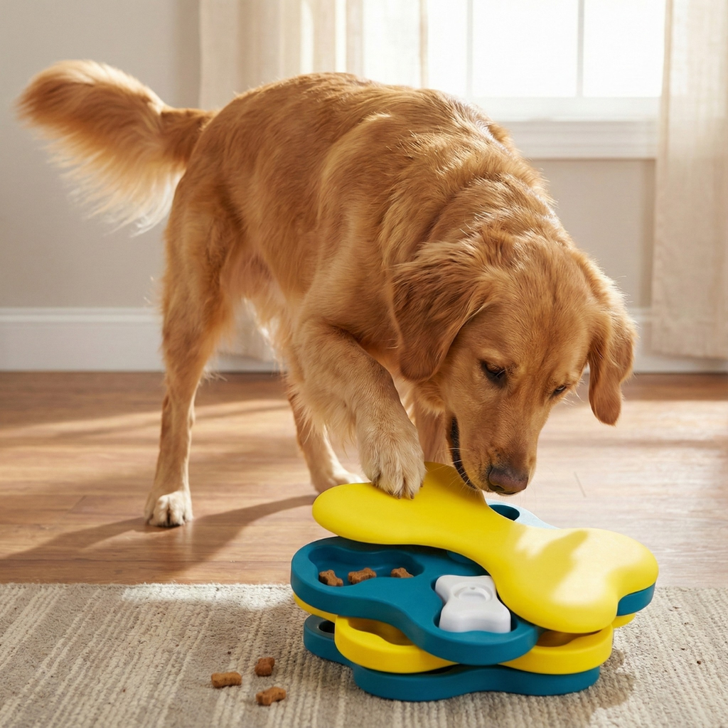 Interactive Puzzle Treat Dog Toy