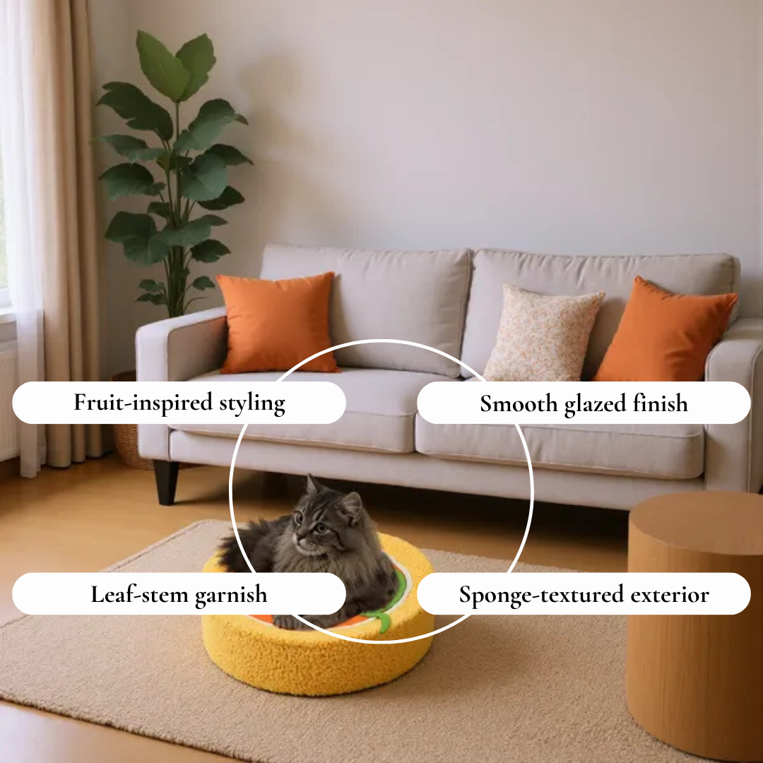 Orange Fruit Inspired Cake