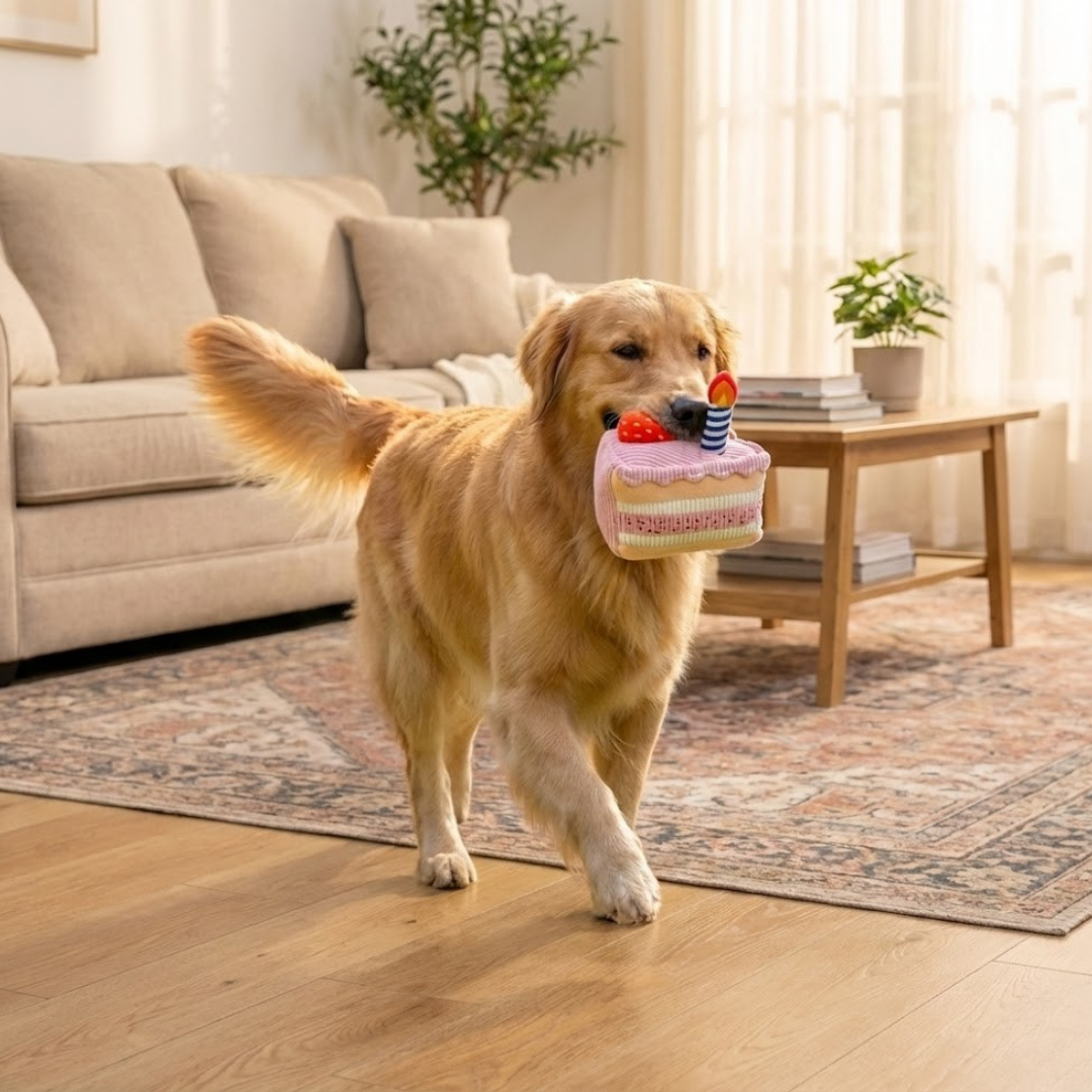 Birthday Cake Toy with Candle