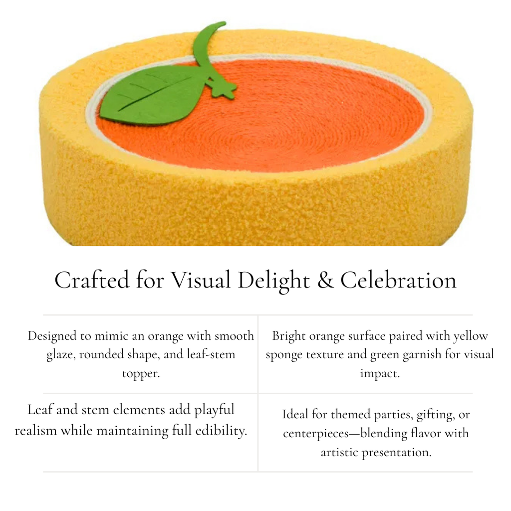 Orange Fruit Inspired Cake