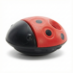 Ladybug Treat Rubber Dog Toy