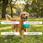 Durable Fabric Disc Dog Toy