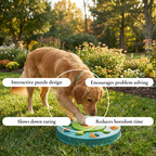 Interactive Puzzle Treat Dog Toy