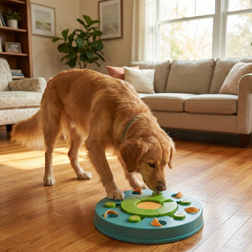 Interactive Puzzle Treat Dog Toy