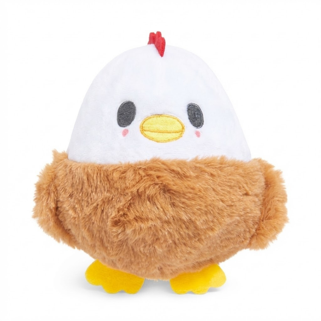 Plush Chicken Dog Toy