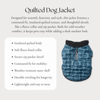 Quilted Dog Jacket