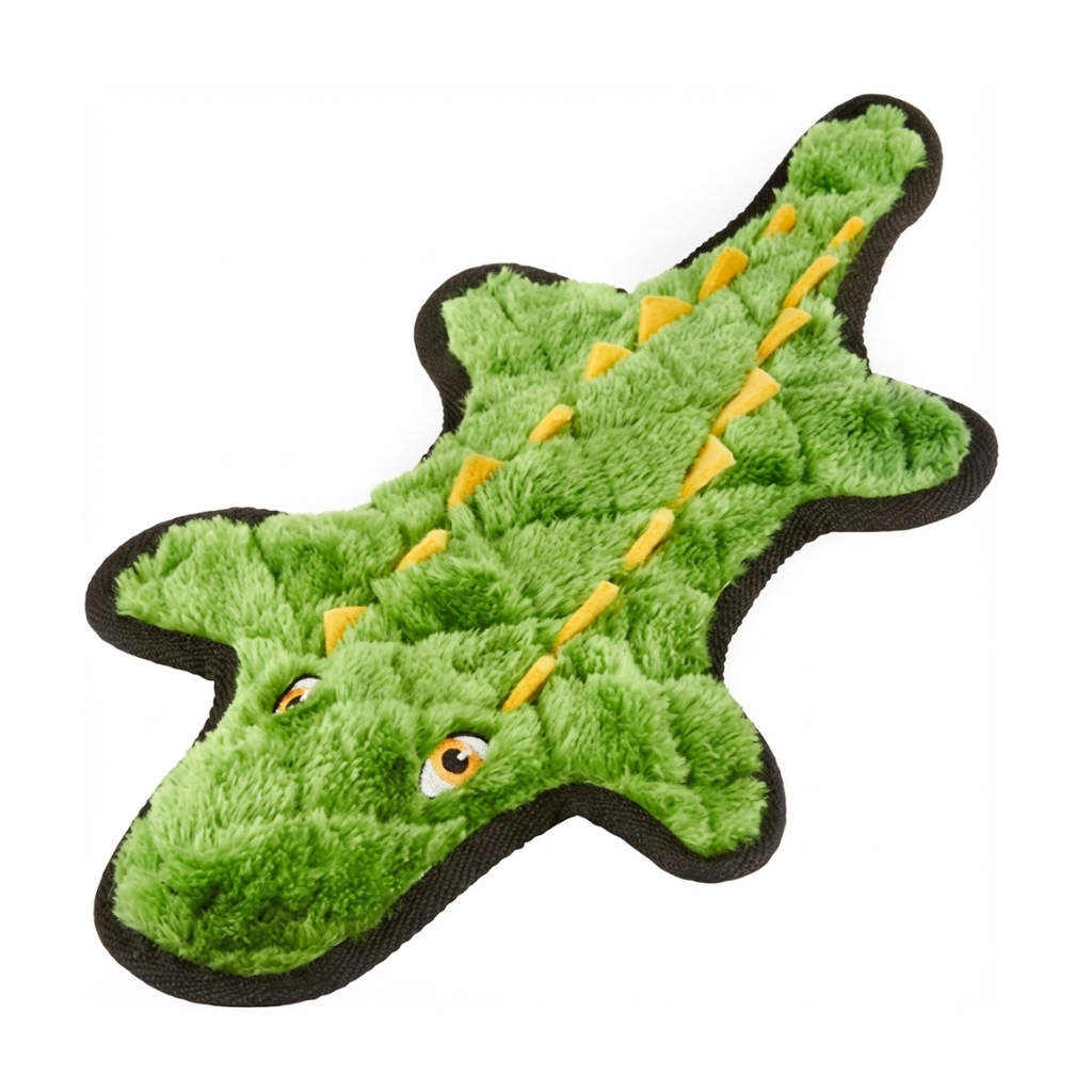 Plush Crocodile Dog Toy