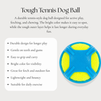 Tough Tennis Dog Ball
