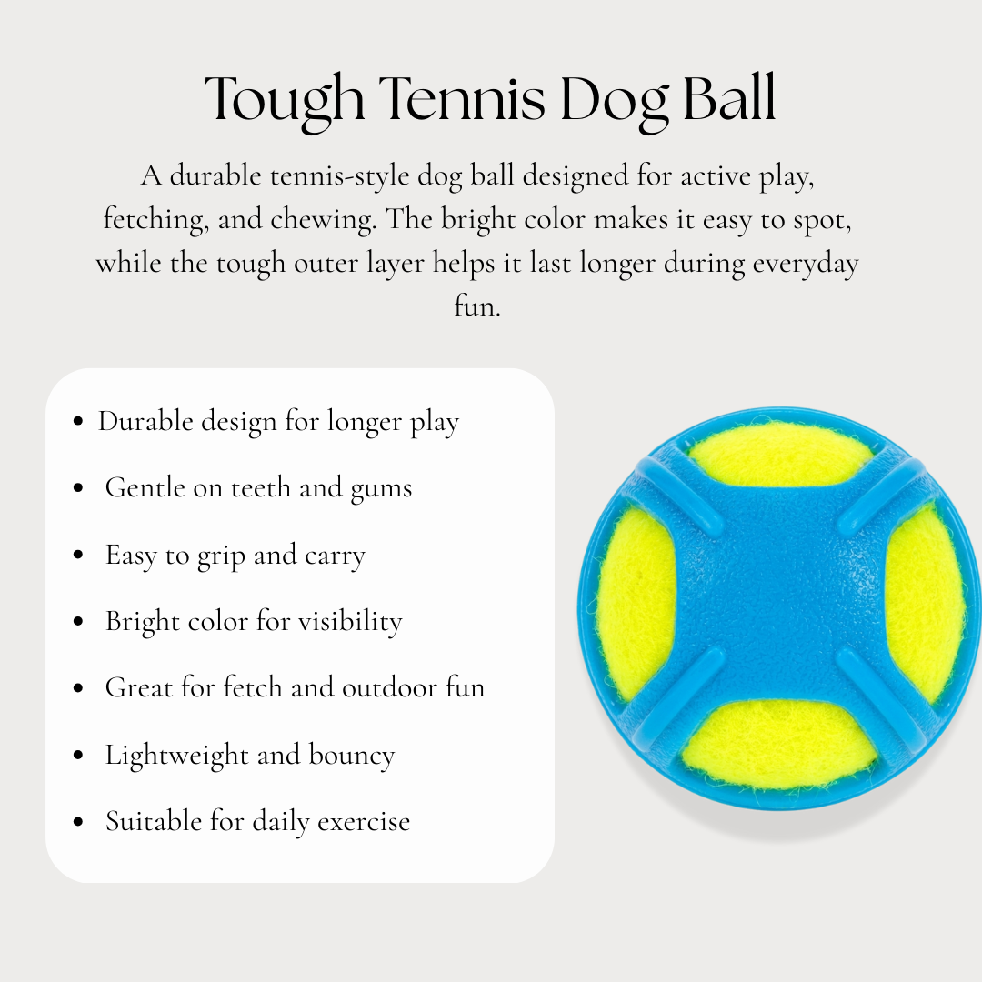 Tough Tennis Dog Ball
