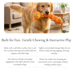 Plush Giraffe Rope Dog Toy