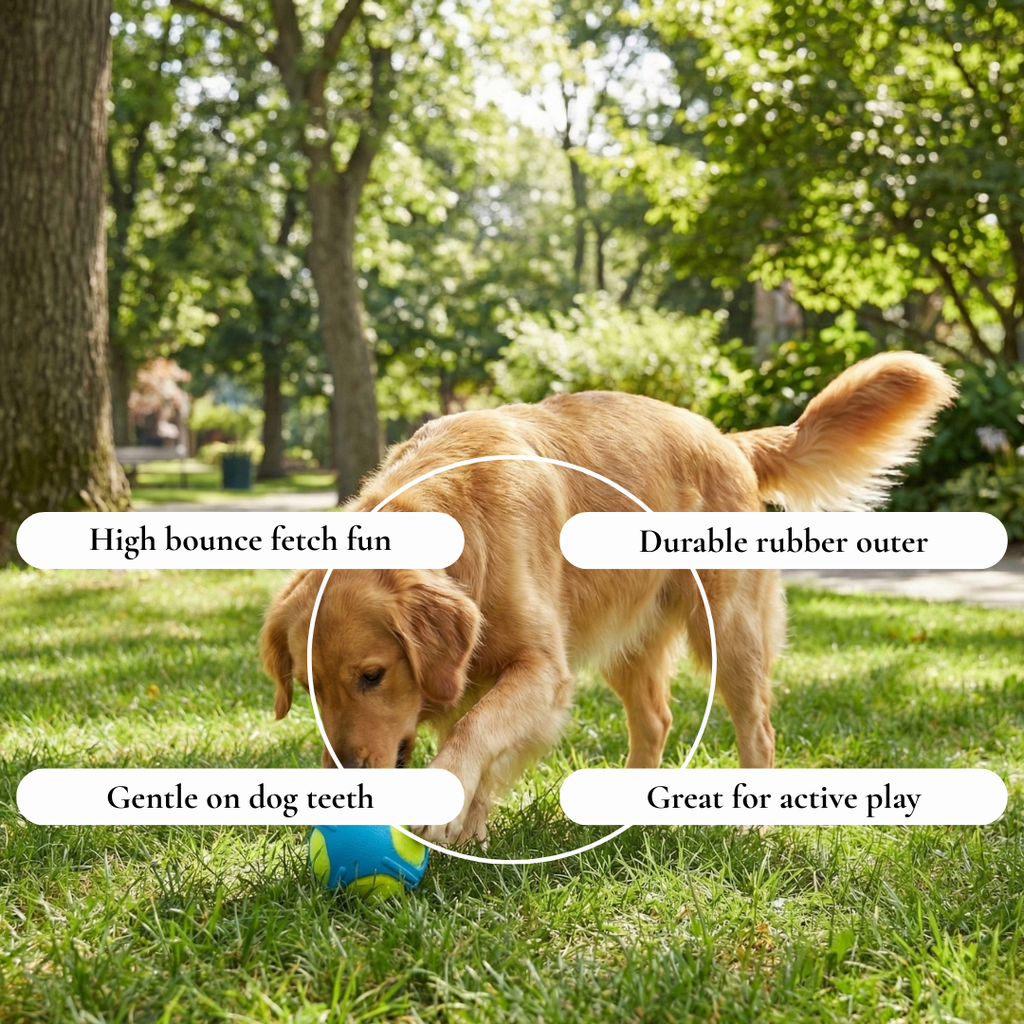 Tough Tennis Dog Ball