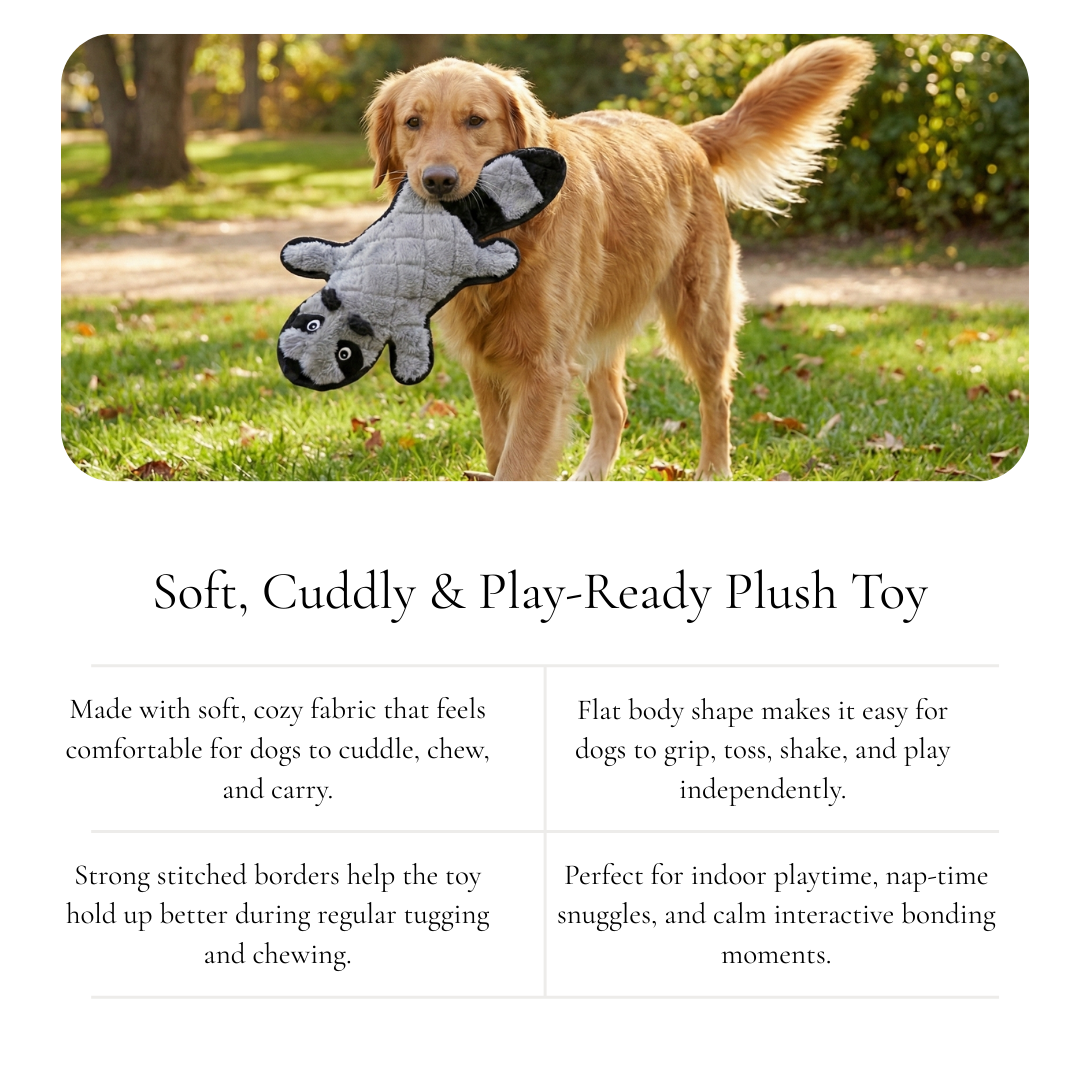 Plush Raccoon Dog Toy