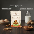 Dehydrated Chicken Feet  | 80g