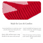 Heart Pattern Knit Pet Sweater