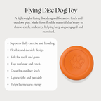 Flying Disc Dog Toy