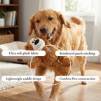 Teddy the Snuggle Bear Dog Toy