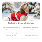 Waggy Pooch Red Festive Pet Dress
