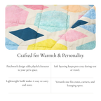 Modern Geometric Pet Quilt