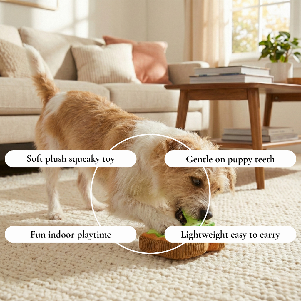 Plush Snuffle Treat Dog Toy