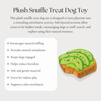 Plush Snuffle Treat Dog Toy