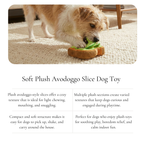 Plush Snuffle Treat Dog Toy