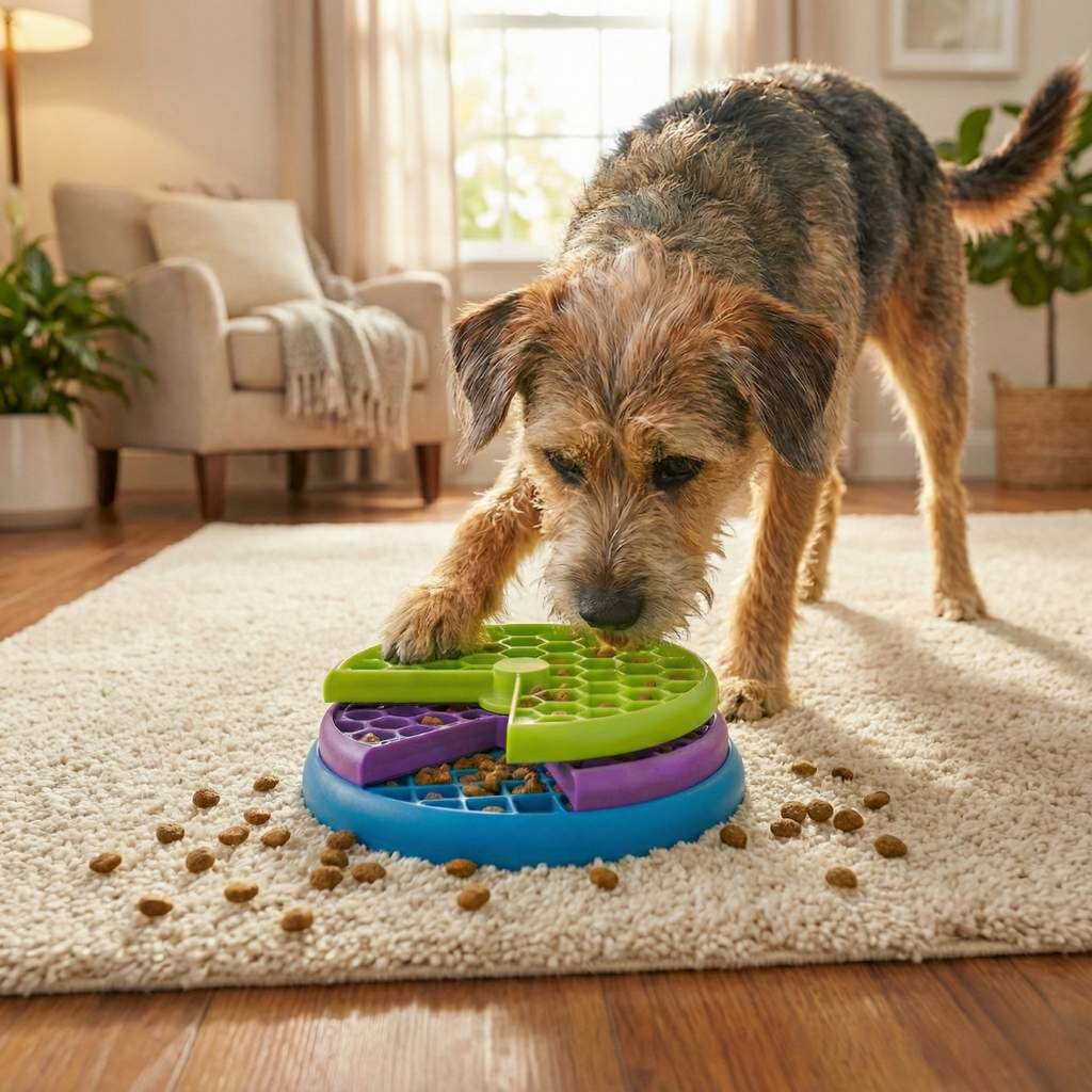Interactive Treat Puzzle Dog Toy