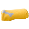 Yellow Bone Print Pet Blanket
