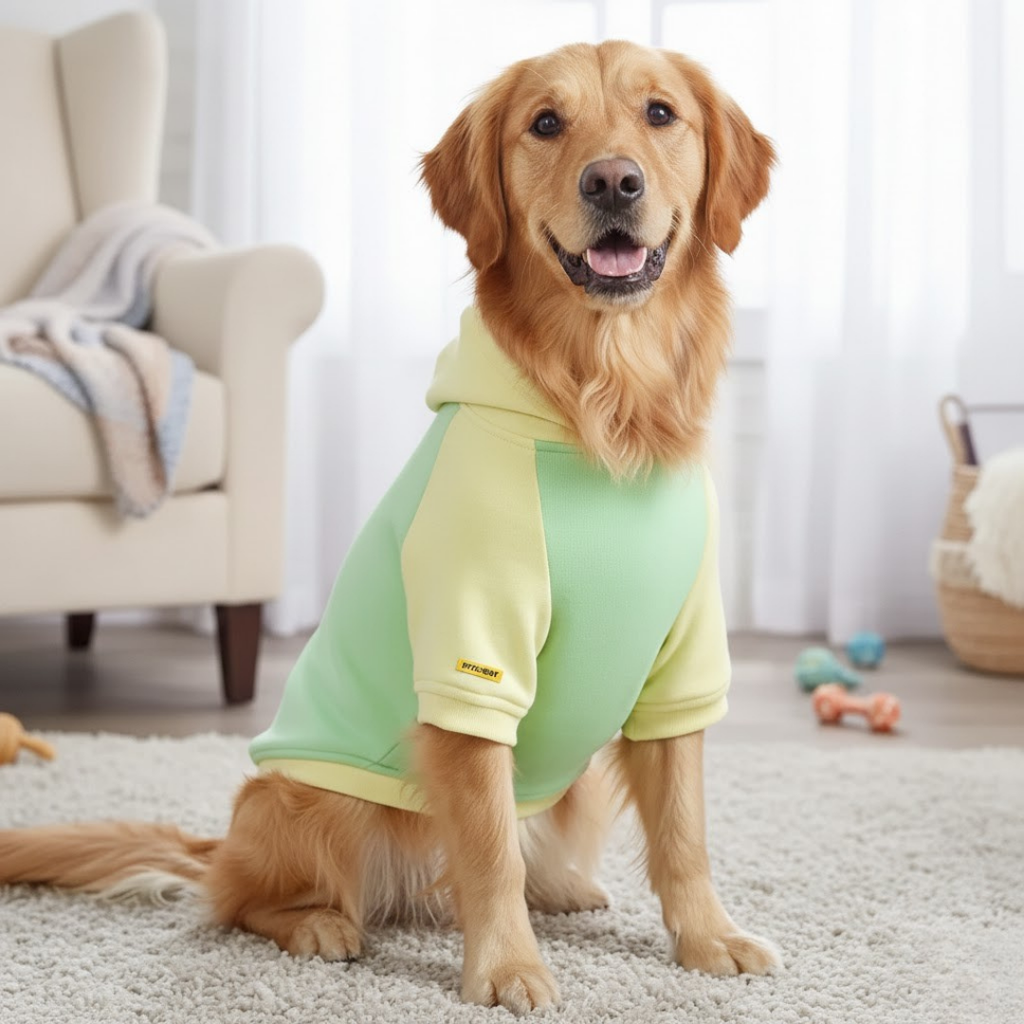 Mint & Lemon Pet Hoodie