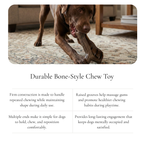 Durable Antler-Style Chew Dog Toy
