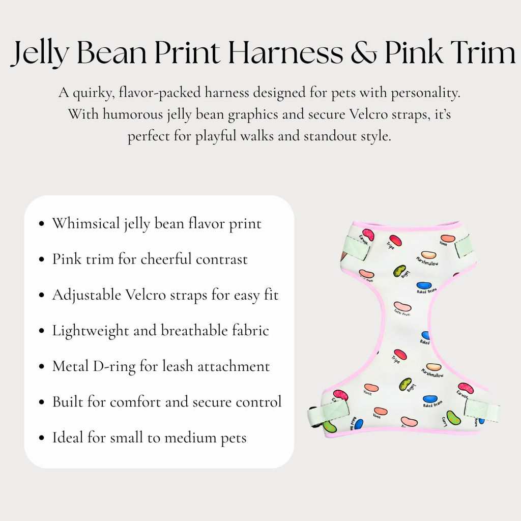 Jelly Bean Print Harness