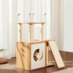Stylish Wooden Cat Playground
