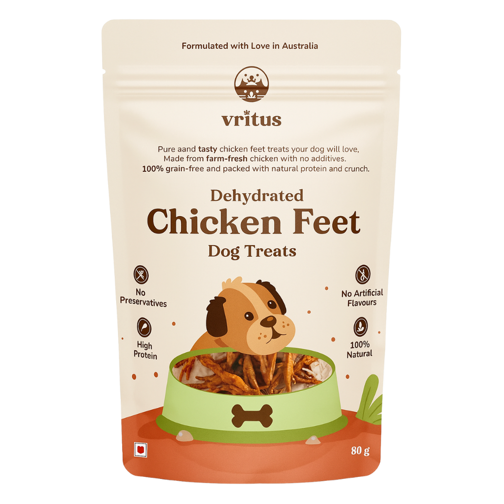 Dehydrated Chicken Feet  | 80g