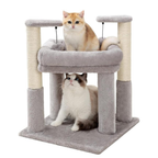 Cushioned Cat Tree for Comfort