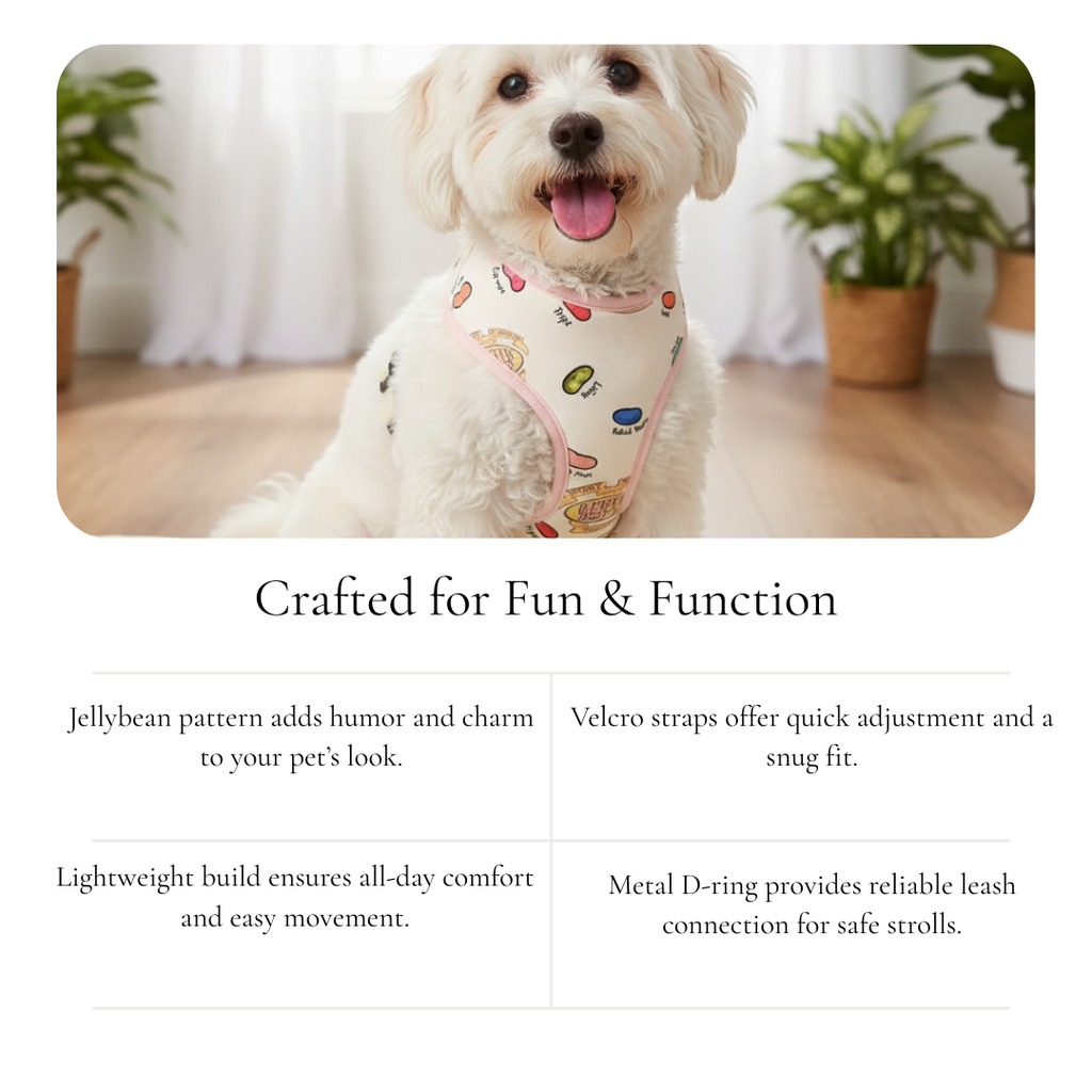 Jelly Bean Print Harness