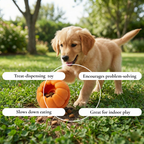 Interactive Treat Puzzle Dog Toy