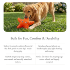 Starry the Plush Starfish Dog Toy