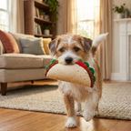 Plush Taco Dog Toy