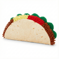 Plush Taco Dog Toy