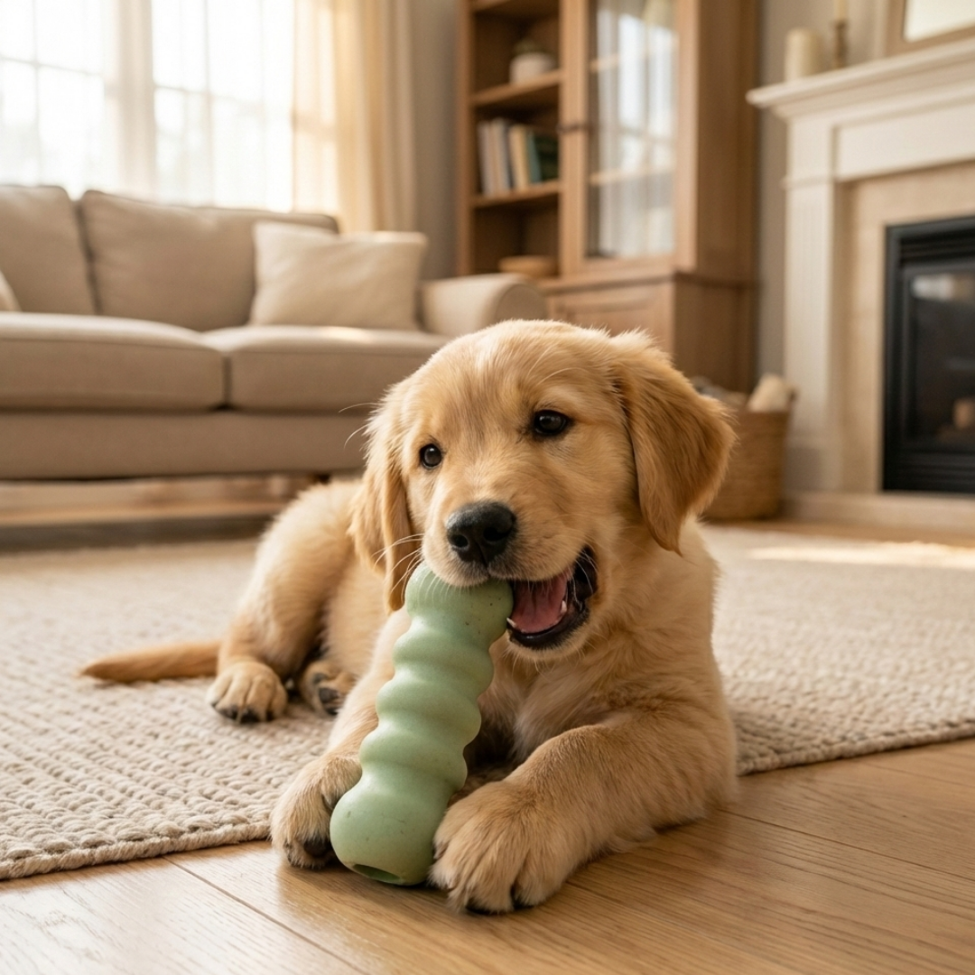 Textured Bone-Style Chew Dog Toy