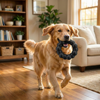 Textured Ring Chew Dog Toy