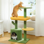 Multi-Level Cat Tree with Toy