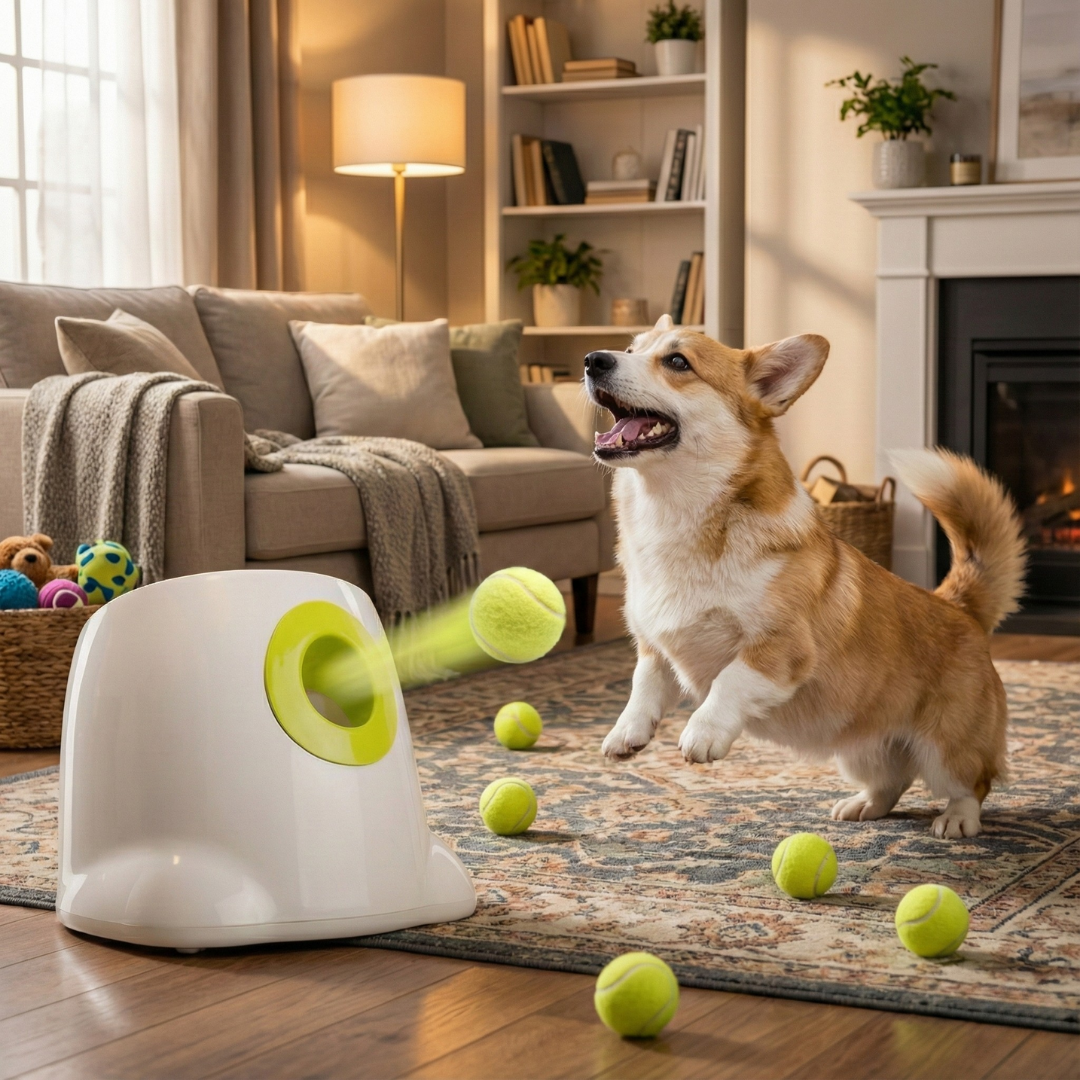 Automatic Ball Launcher Toy