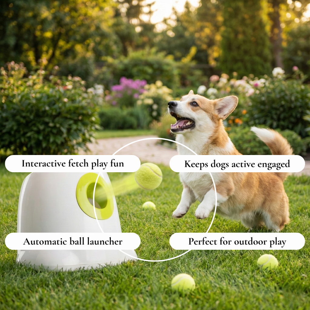 Automatic Ball Launcher Toy