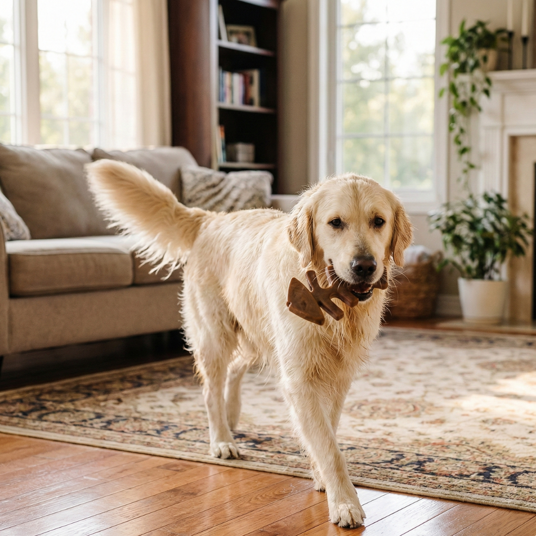 Fishbone Durable Chew Toy