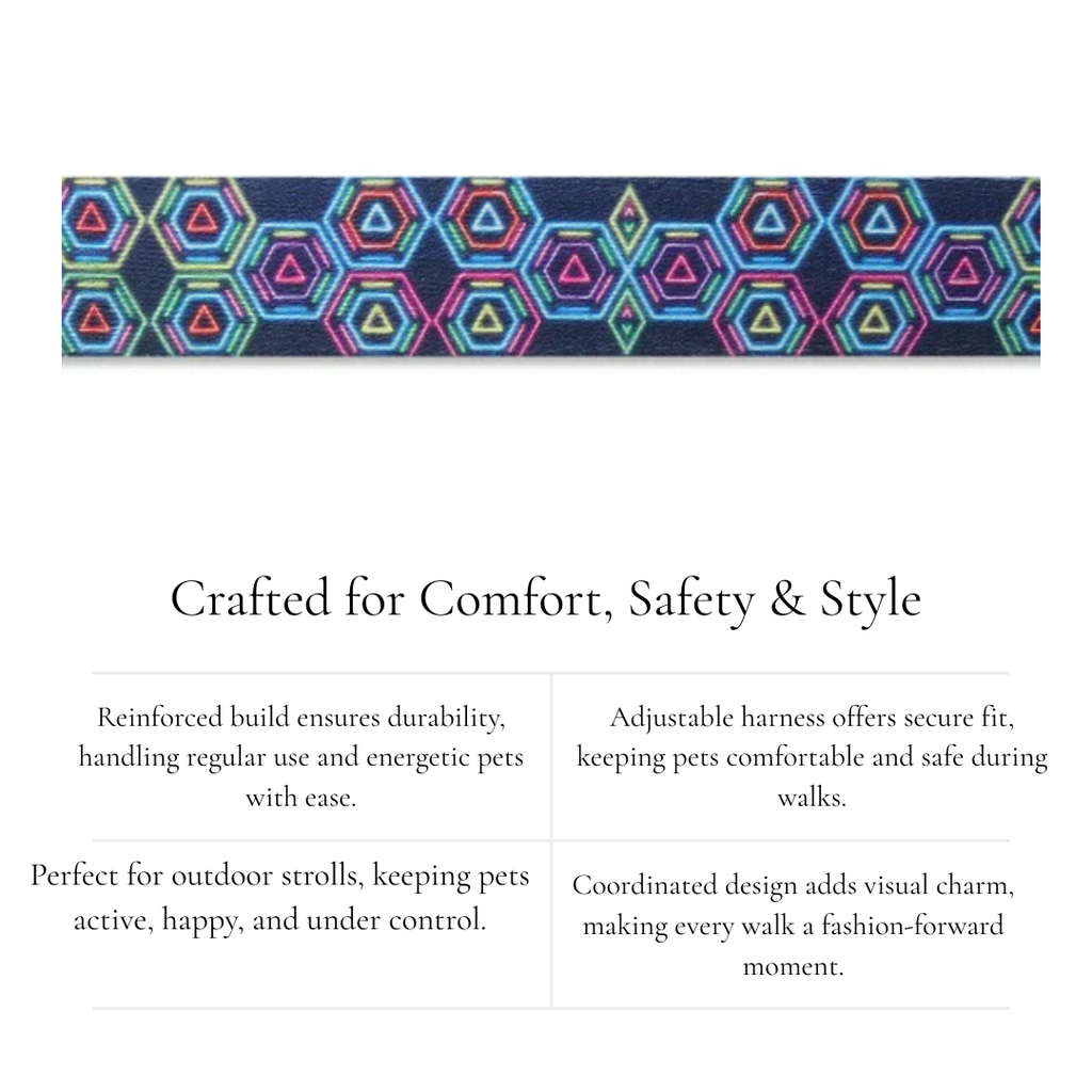 Adjustable Harness with Leash